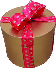 Round Gift Boxes, 24-32cm