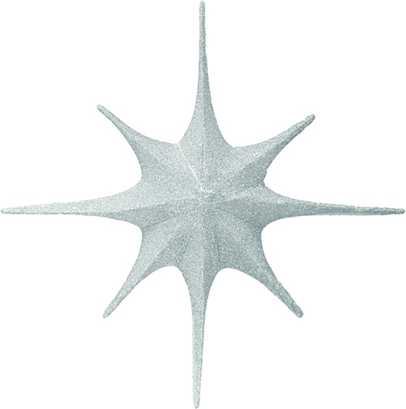 Collapsible Fabric 8-point Star, 85cm