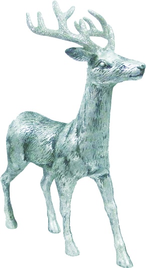 Deer with Antique Finish, 45cm