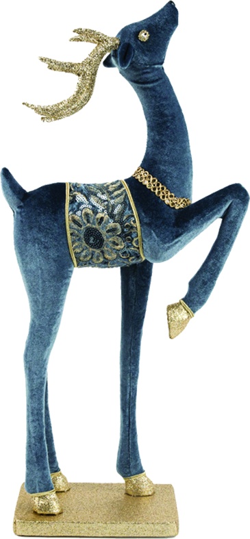 55cm Deer - Blue