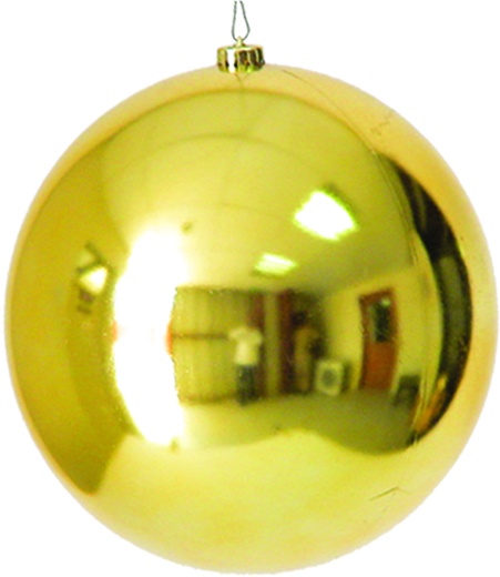 20cm Shiny Ball - Gold