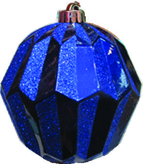 Glittered Concave Ball, 13cm