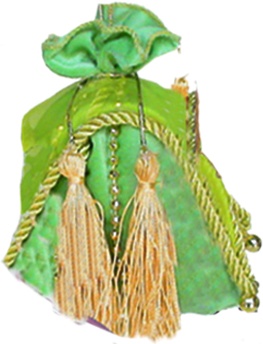 Fabric Gift Bag, 12.5cm