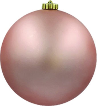 12cm Matte Ball - Rose Gold