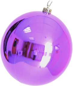 20cm Shiny Ball - Pink