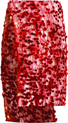 Sequin Mesh Ribbon, 9.1m