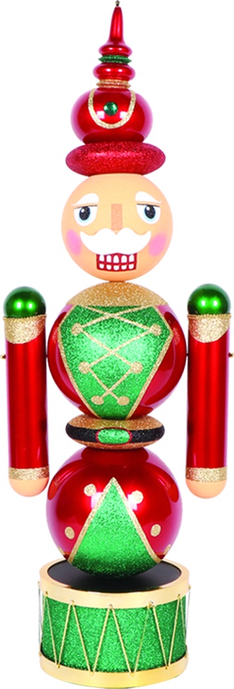 Jumbo Finial Nutcracker, 1.2m
