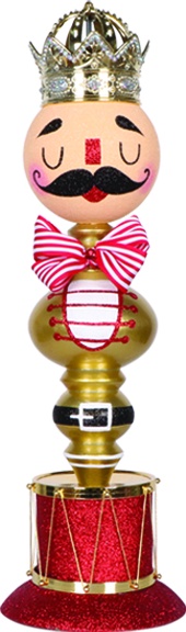 Standing Finial Nutcracker, 53cm