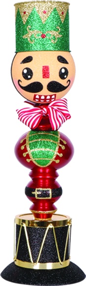 Standing Finial Nutcracker, 53cm