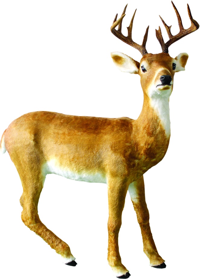 1.48m x 1.16m Reindeer w/ Antlers