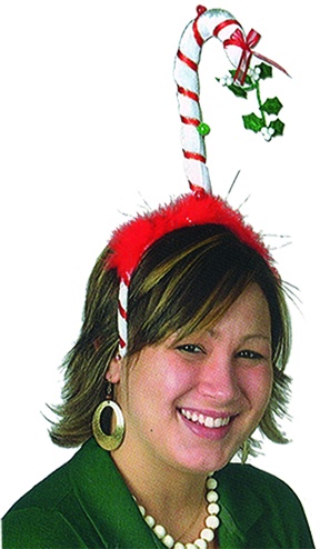 Mistletoe Candy Cane Bopper