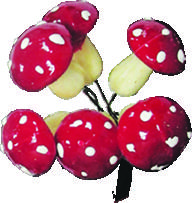 Mushroom Pick, 3cm