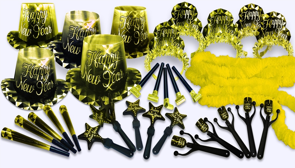 Dichrome Assortment for 50 - Gold/Black