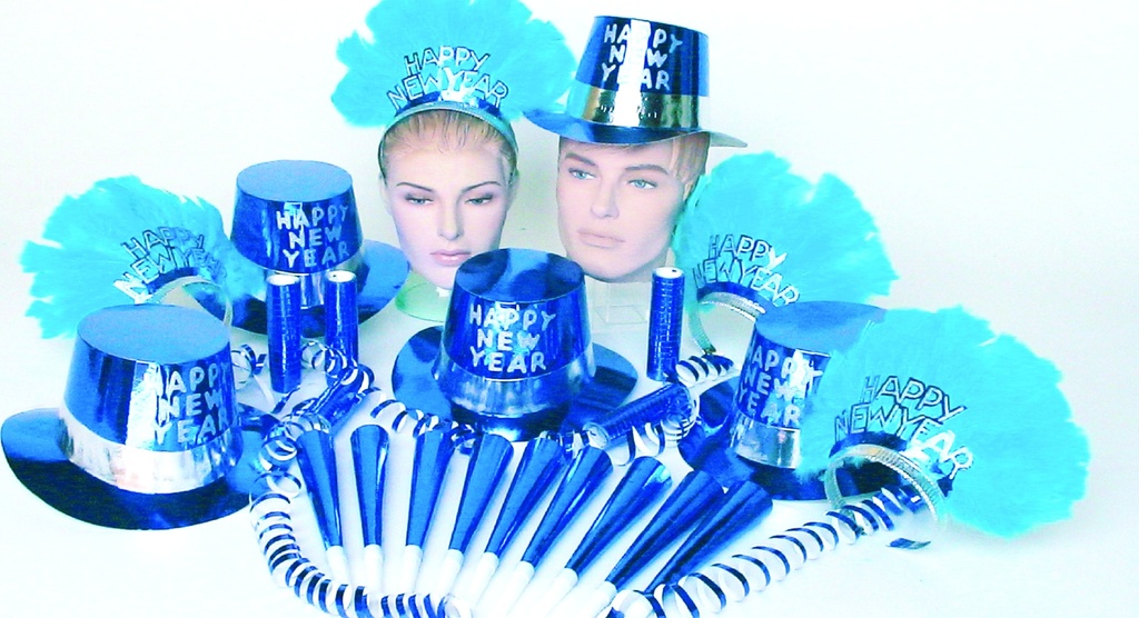 Blue Parade Assortment for 50 - Blue/Silver