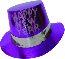 Printed Foil Top Hat