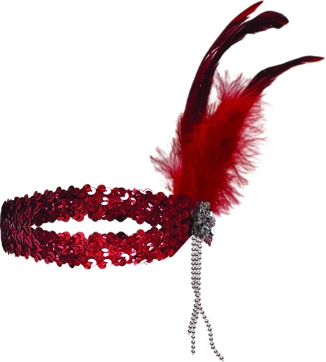 Headband - Red/White