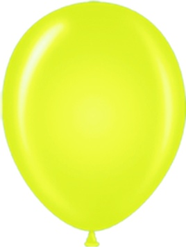 30cm Biodegradable, Helium-Quality, Plain Balloons - Standard Yellow