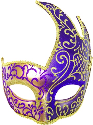Ornate Mask - Purple