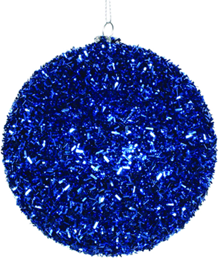 Tinsel Ball, 12cm