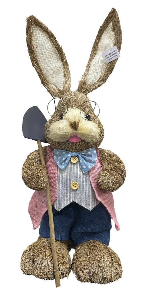 65cm Rabbit with Shovel