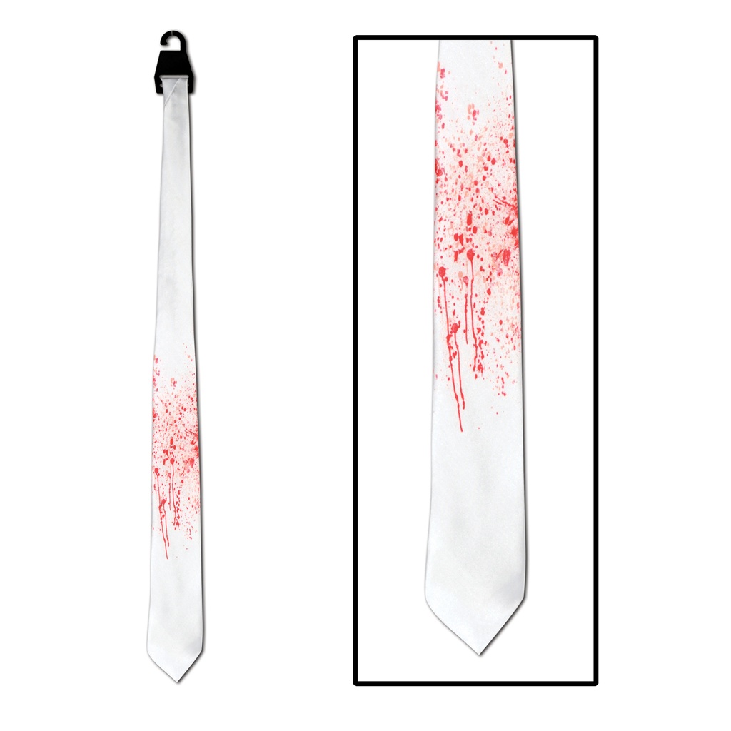 Blood Spatter Tie, Full-Size
