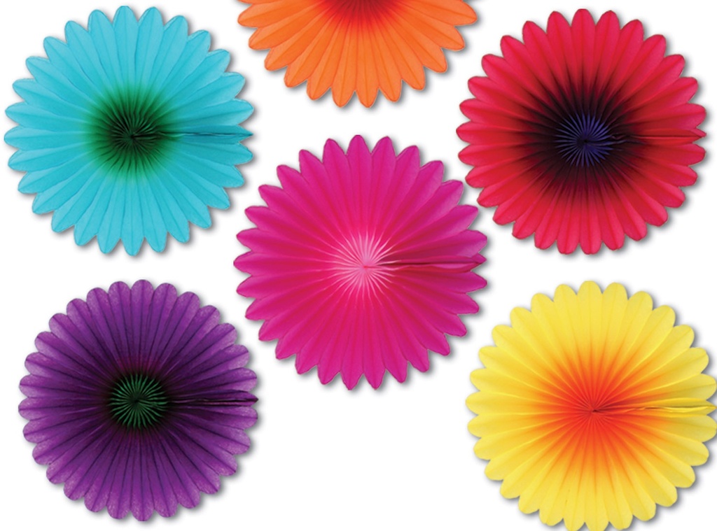 15cm Mini Flower Fans