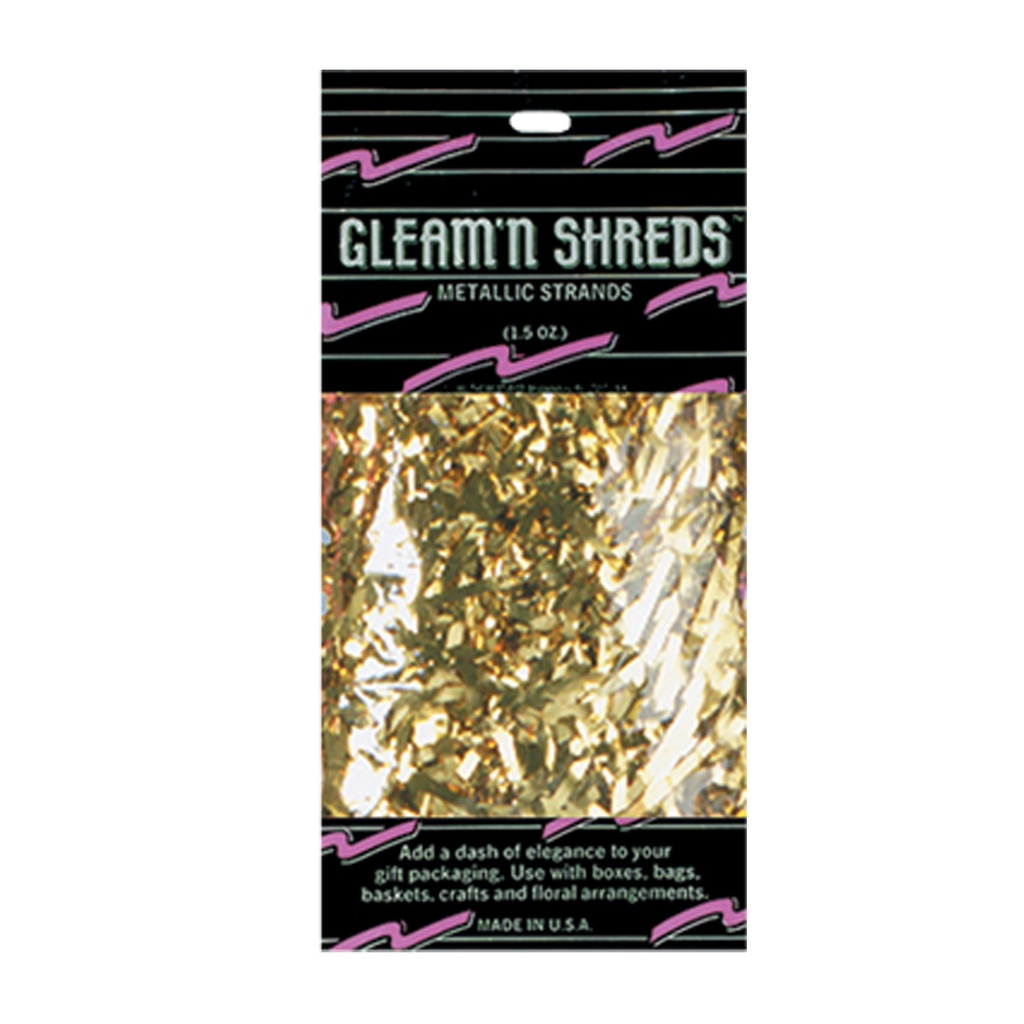 Gleam 'N Shreds Metallic Strands, 42g/pkg