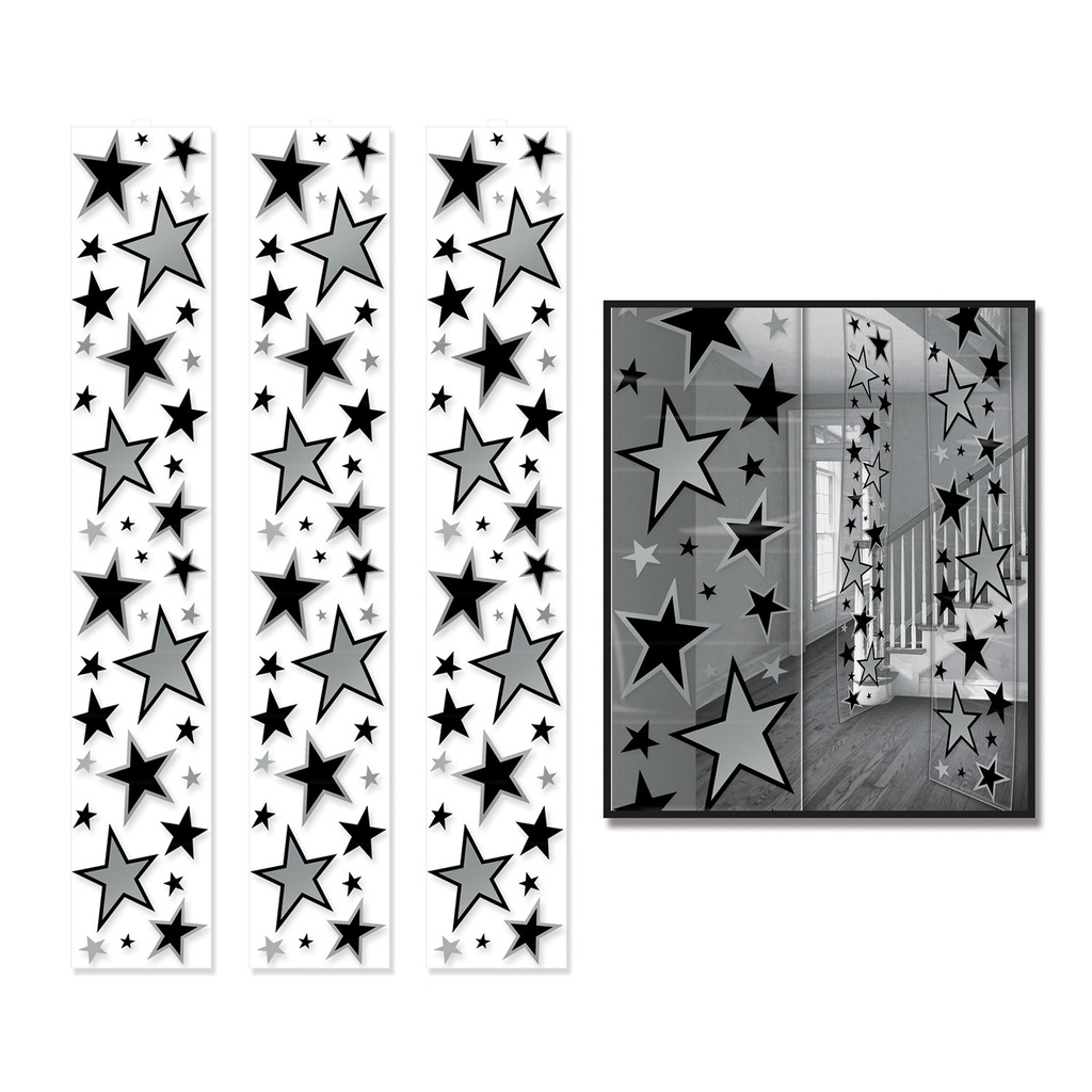 Star Party Panels, Size: 12" x 6'