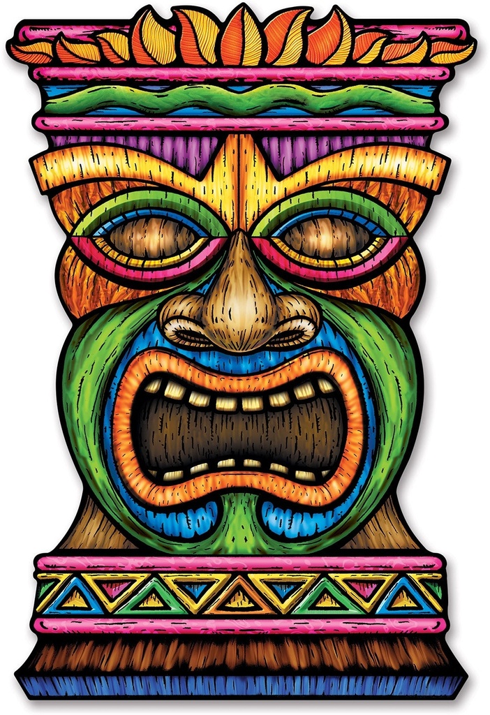 90cm Jumbo Tiki Cutout