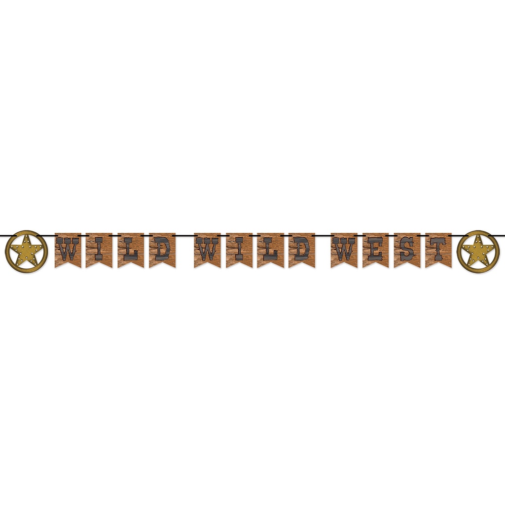 Wild Wild West Streamer, 3m