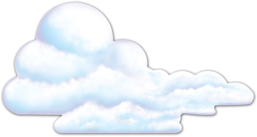 73cm Cloud Cutout