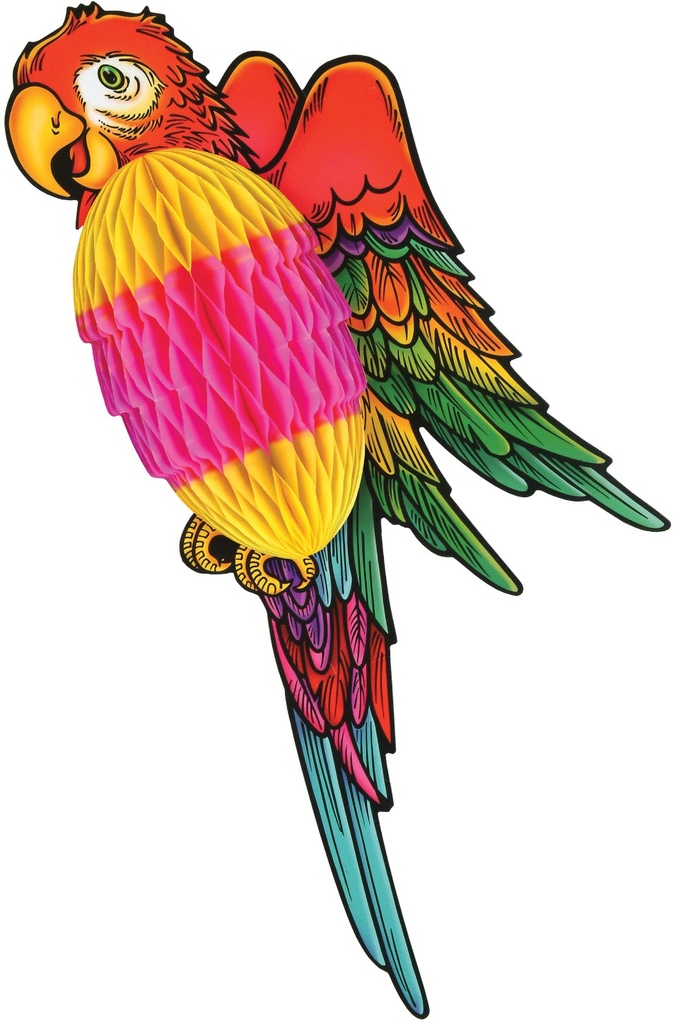 43cm Tissue Parrot