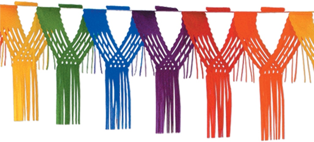 Drop Fringe Garland, 3.6m
