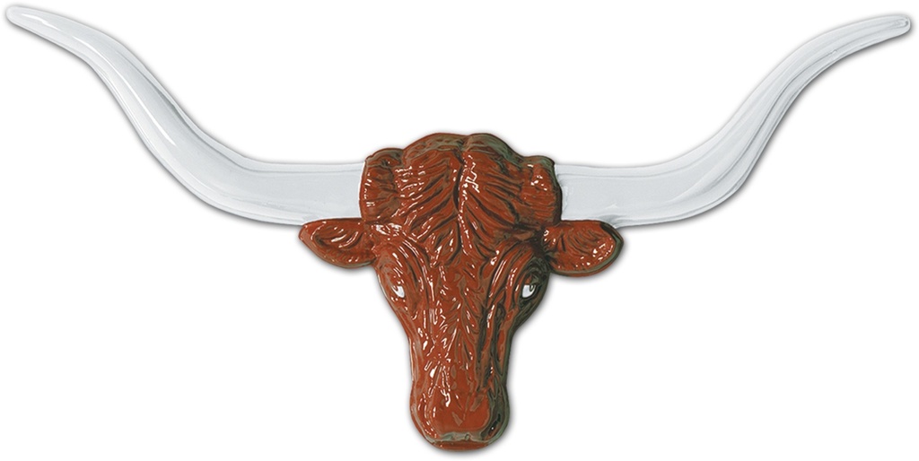 83cm Plastic Longhorn Steer Head