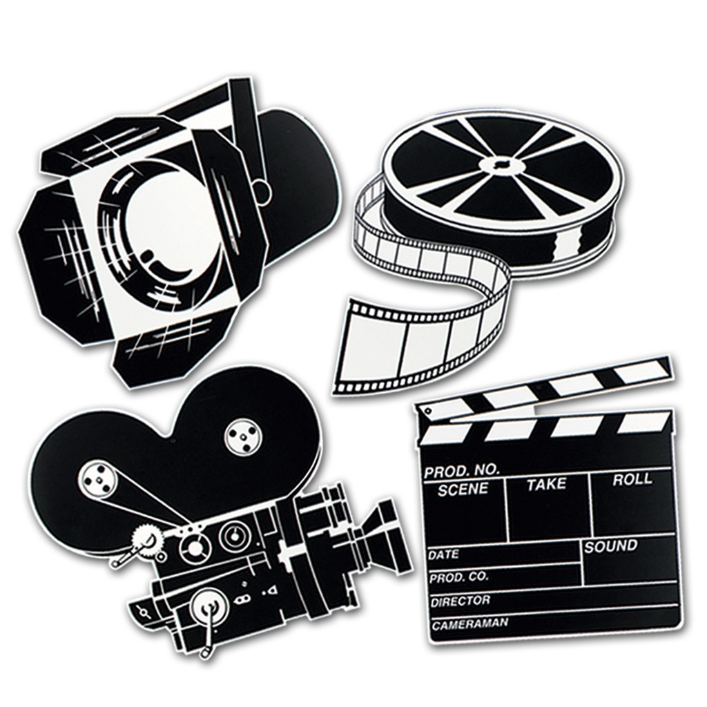 Movie Set Cutouts, 23cm