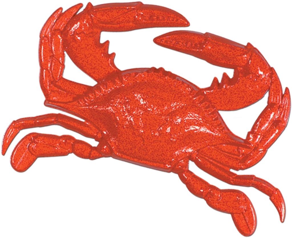 43cm Plastic Crab
