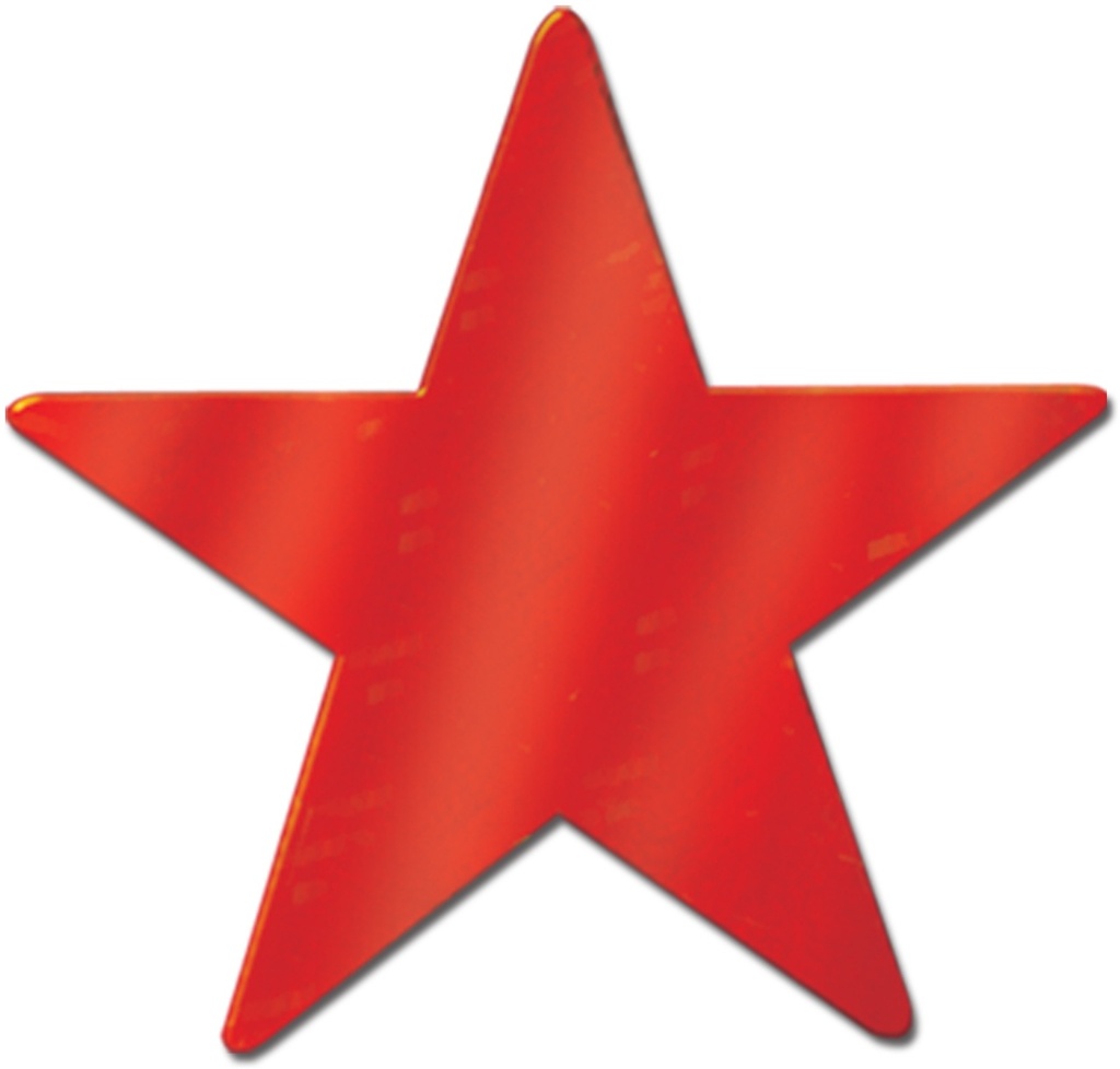 Foil Star Cutout, 12.5cm