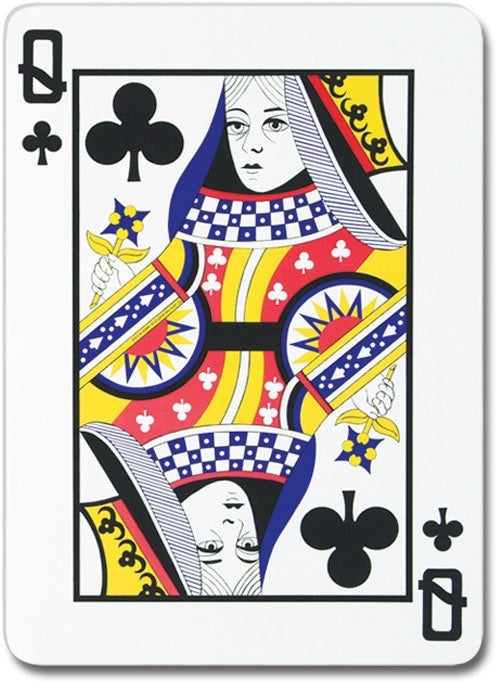 63cm Playing Card Cutouts