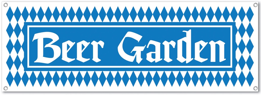1.5m x 53cm Beer Garden Sign Banner