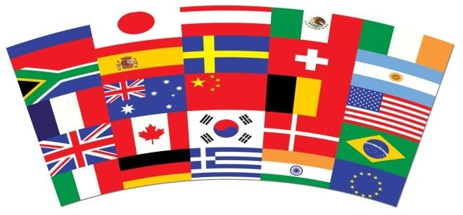 International Flag Beverage Cups