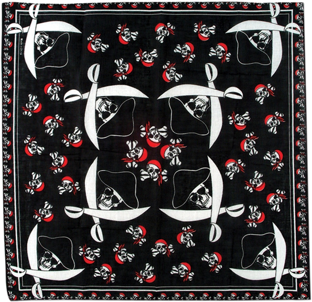 56cm x 56cm Pirate Bandana