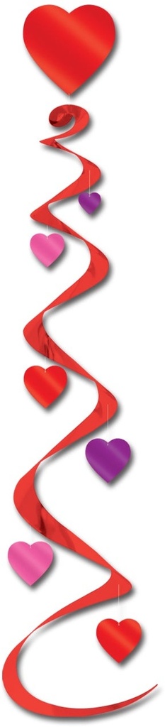 89cm Heart Whirls