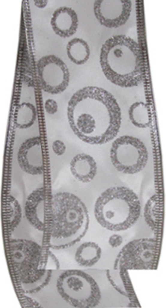 Satin Ribbon with Glitter, 9.1m