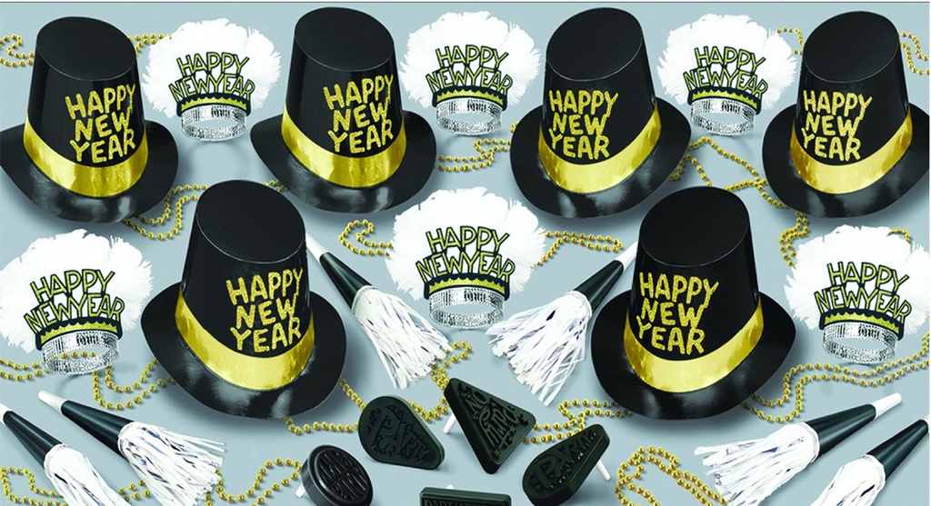Midnite Hour Assortment for 50 - Black/Gold