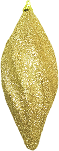 16cm Drop - Gold