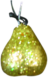 GOLD PEAR 4X5CM S/9 OPP BAG
