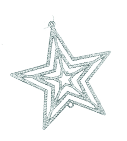 Star - Silver 10.5CM H?15.00