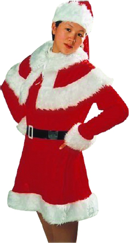 Ladies Santa Suit