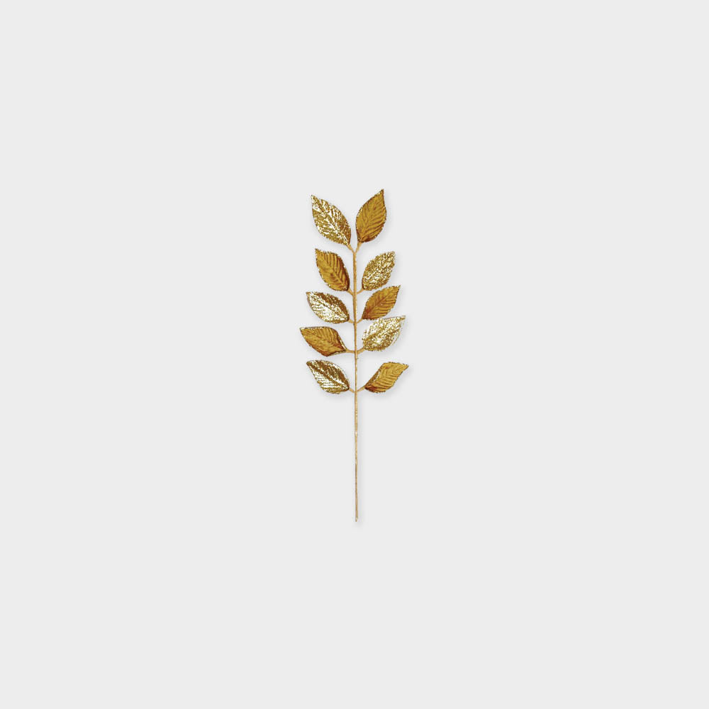 Velvet Leaves Spray, 71cm