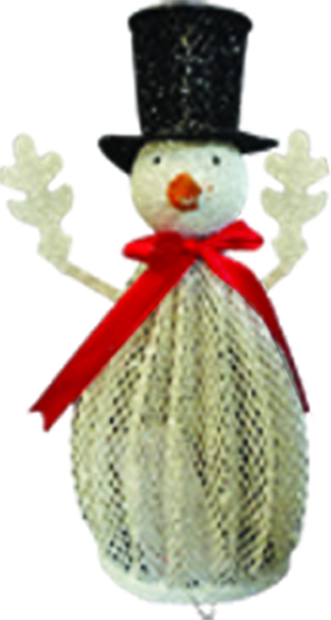 20cm Snowman Centrepiece